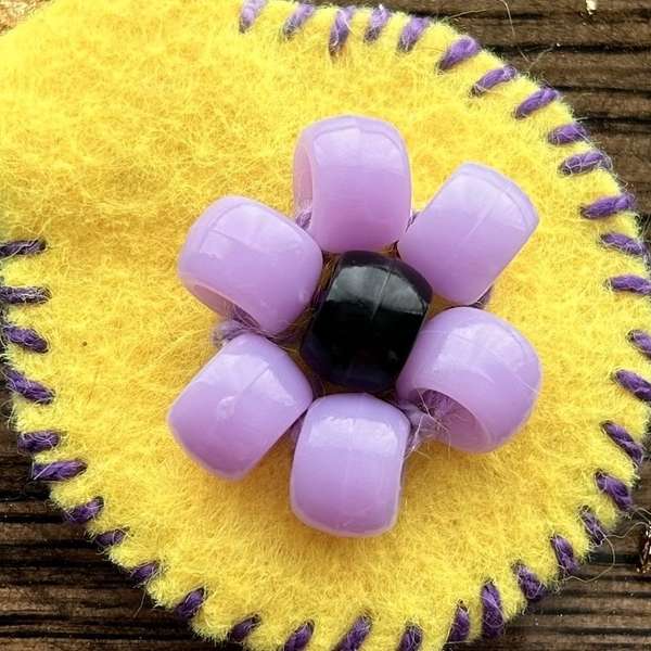 Floral Keychain Beading for Children
